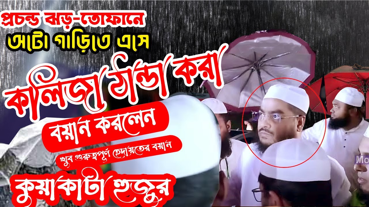 হাফিজুর রহমান সিদ্দীকি বয়ান । hafizur rahman Siddiqi waz 2025 । কুয়াকাট হুজুরে নতুন বয়ান