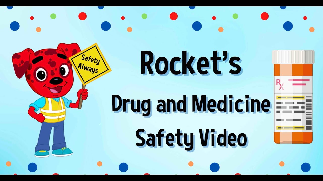 Rocket Rules' Drugs Medicine Safety and Peer Pressure Video for children K - 2nd grade