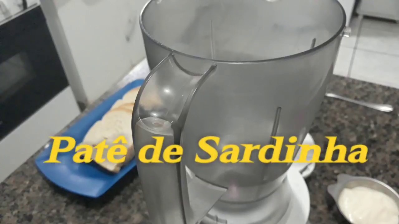 PATÊ DE SARDINHA FÁCIL E MUITO GOSTOSO
