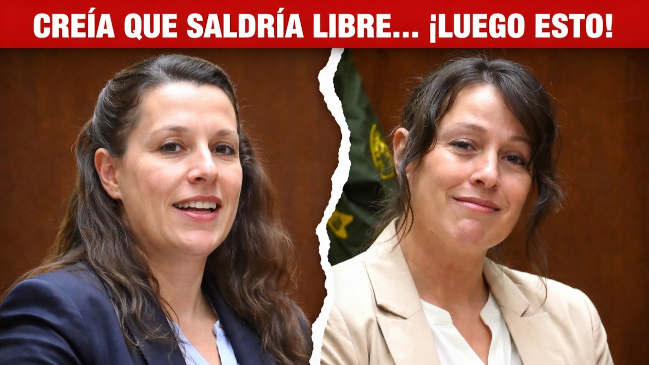 Ama de casa sonríe segura en el tribunal, pero una grabación inesperada cambia su destino.