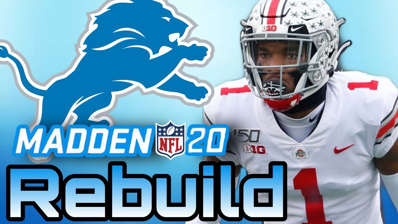 Jeff Okudah Detroit Lions | Madden 20 Franchise