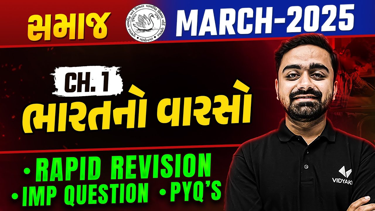 Std 10 SS Ch 1 IMP Rapid Revision 🔥 | Board Exam 2025 IMP Revision | Parth Sir
