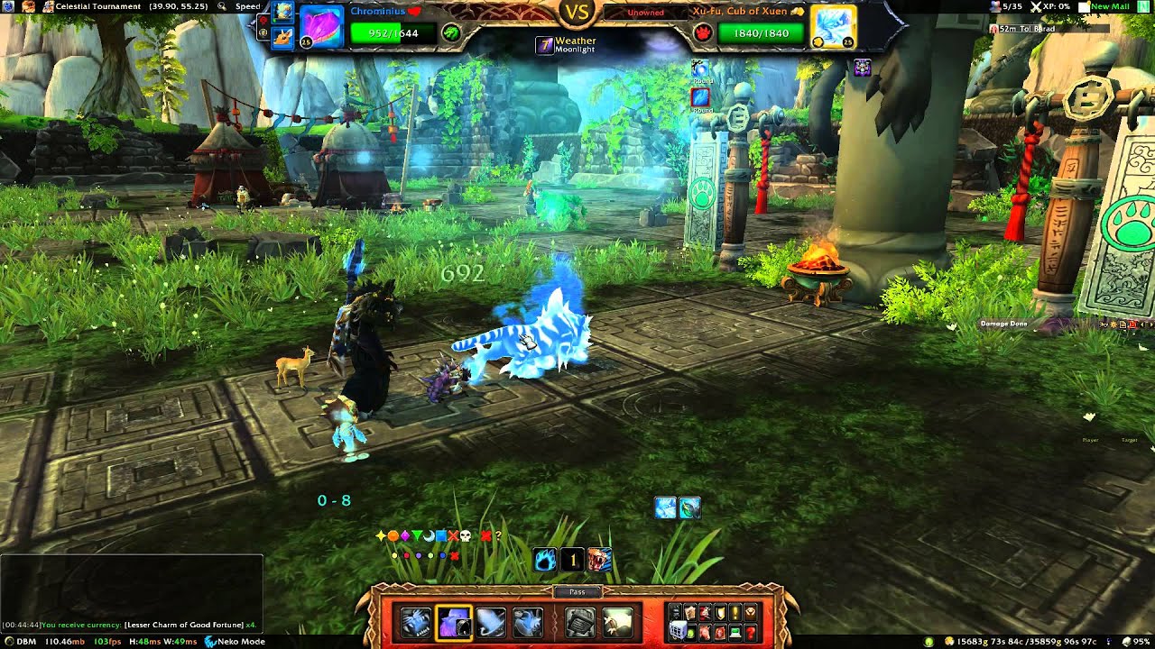 Celestial Tourny vs Xu Fu Pet Battle