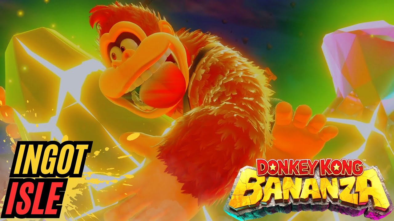 Donkey Kong Bananza - Ingot Isle - Nintendo Switch 2 Gameplay