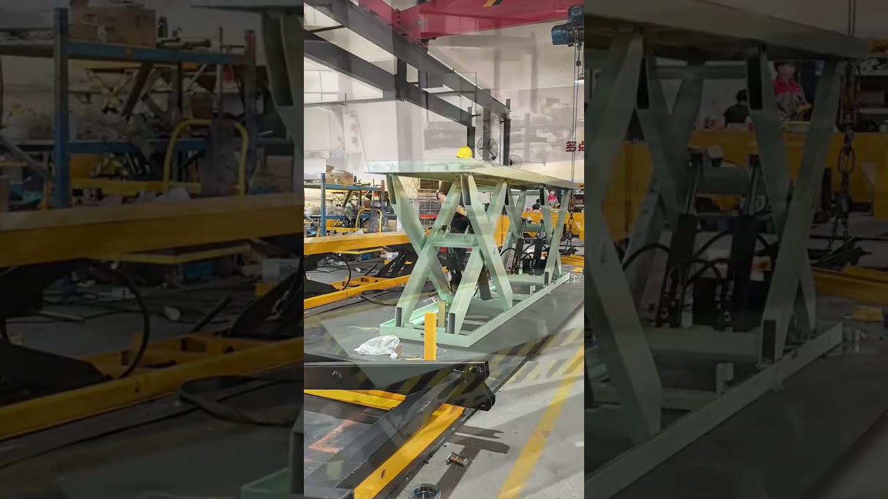 Fixed scissor lifts, custom load capacity, size, height  