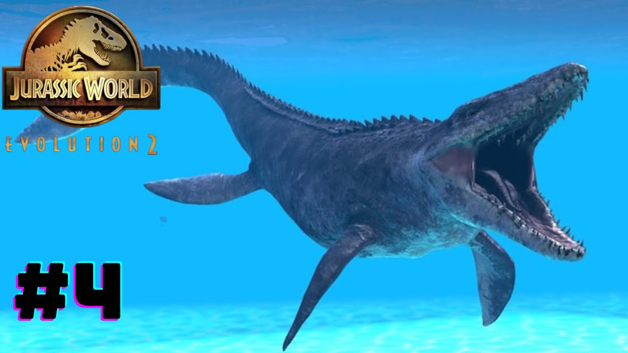 Jurassic world Evolution 2,,PARTE 4 ,Problemas Acuaticos
