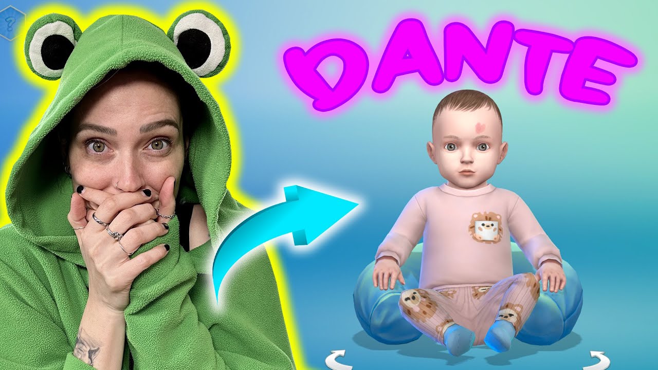 Creo DANTE! wow nuova espansione di THE SIMS 4 Cresciamo insieme!!! 😍😍😍