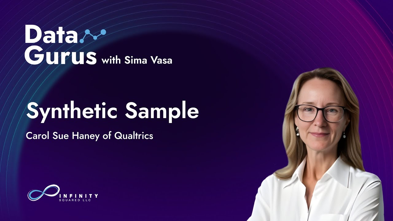 Synthetic Sample with Carol Sue Haney of Qualtrics