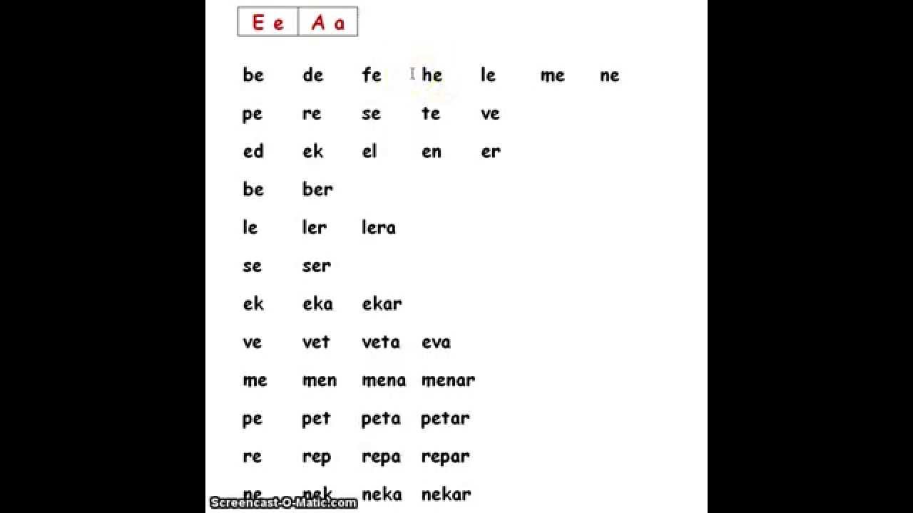Sfi A/B: Träna läsa - E A