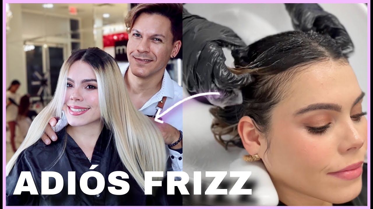 HIDRATACION Sin KERATINA Ni Formol Para ELIMINAR FRIZZ 🤩 Maina Torres