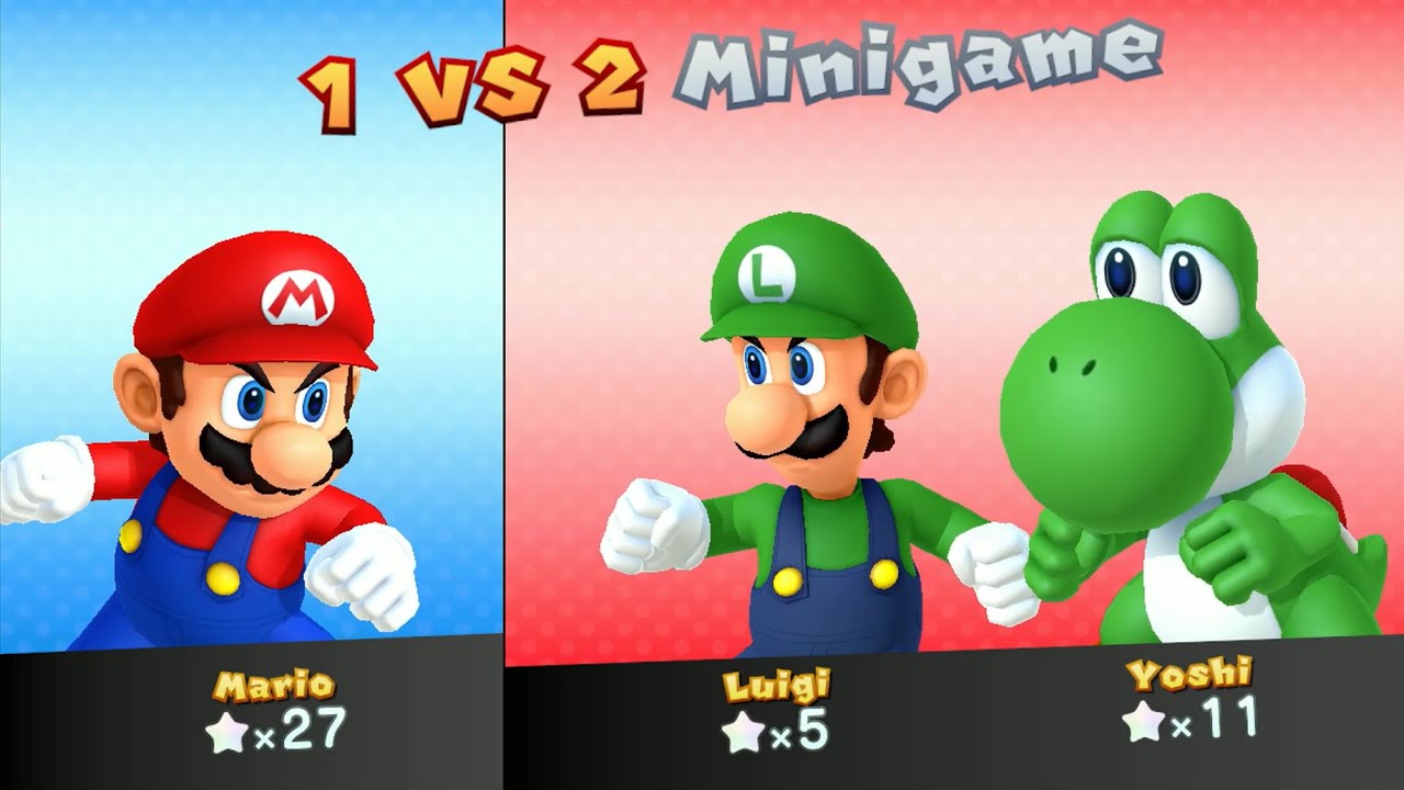 Mario Party 10 - Mario vs Luigi vs Yoshi - Whimsical Waters