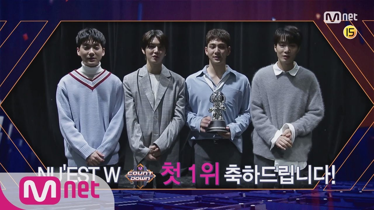 Top in 3rd of October, ‘NUEST W’ with 'WHERE YOU AT', Encore Stage! (in Full) M COUNTDOWN 171019 EP.