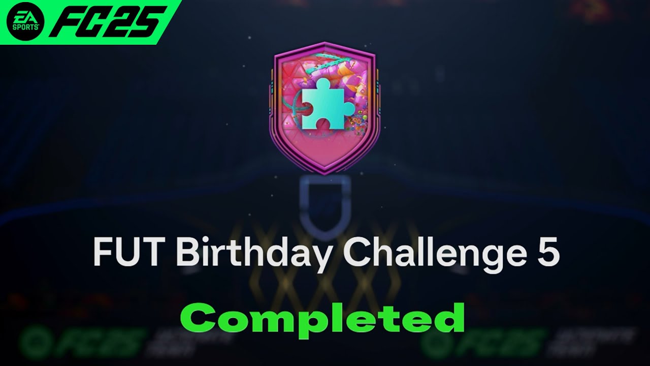 FUT Birthday Challenge 5 SBC Solution Completed - Cheapest Solution FC 25