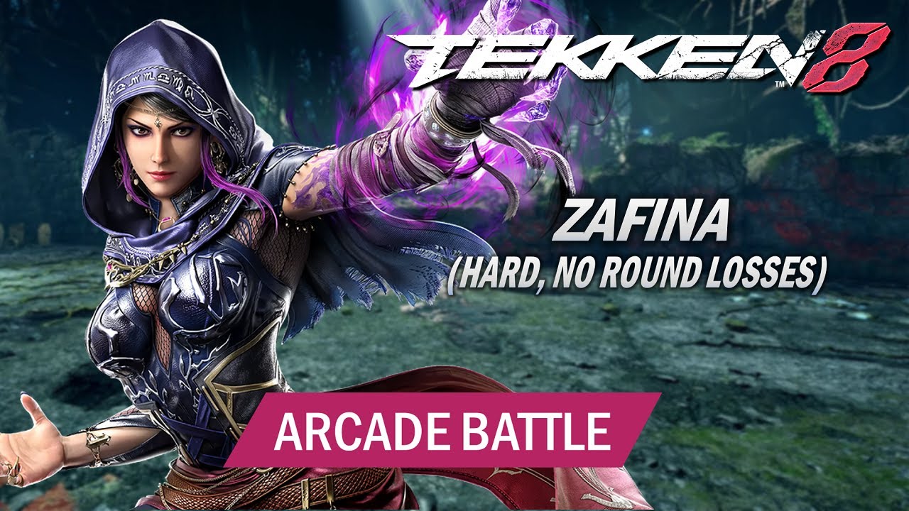 Tekken 8 | Arcade Battle - Zafina (Hard, No Round Losses)