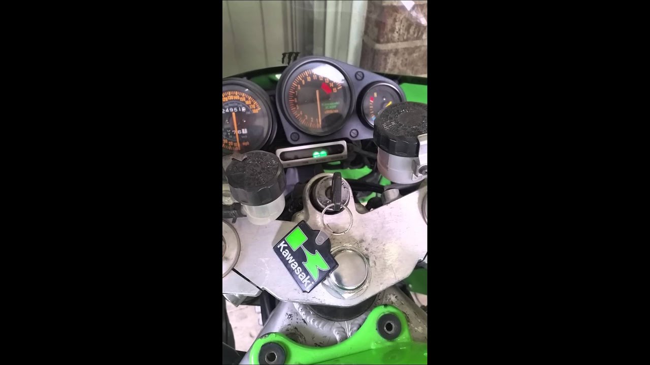 94 ninja zx7 starting problems