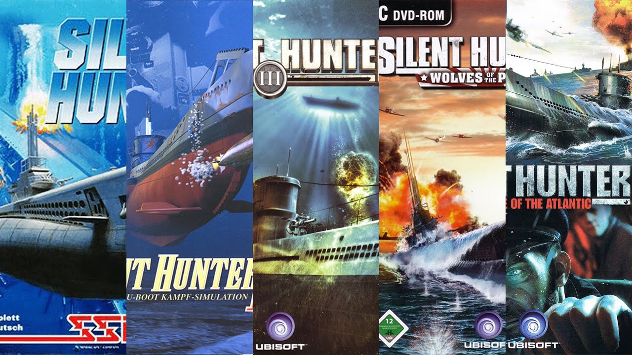The Evolution of SILENT HUNTER games 1996 - 2012 🎮