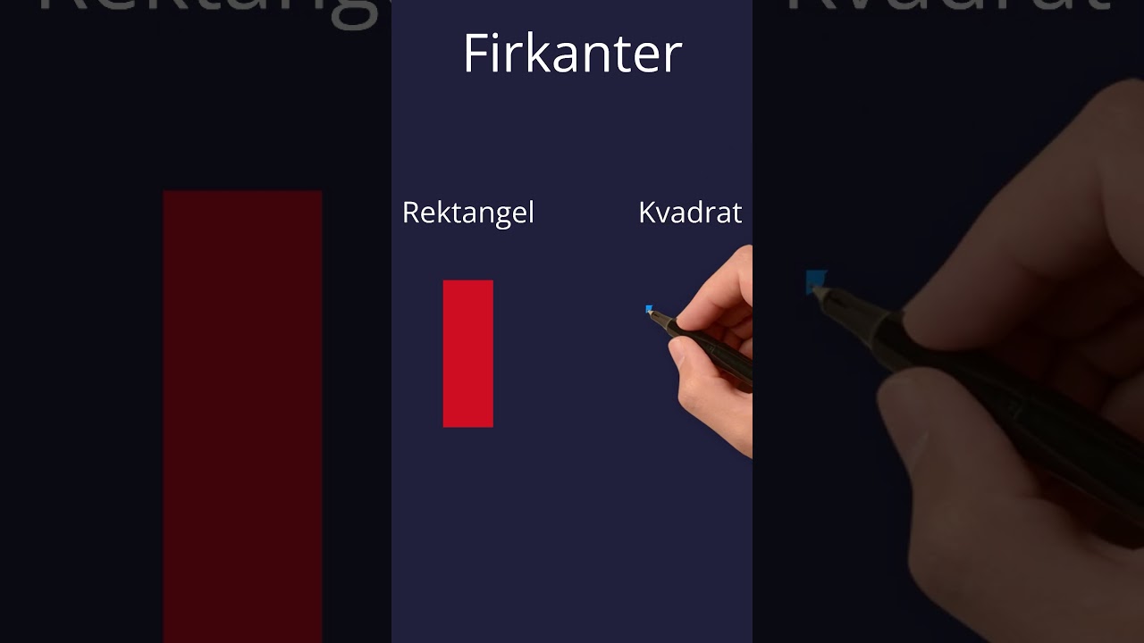 Hvad kendetegner firkanter?
