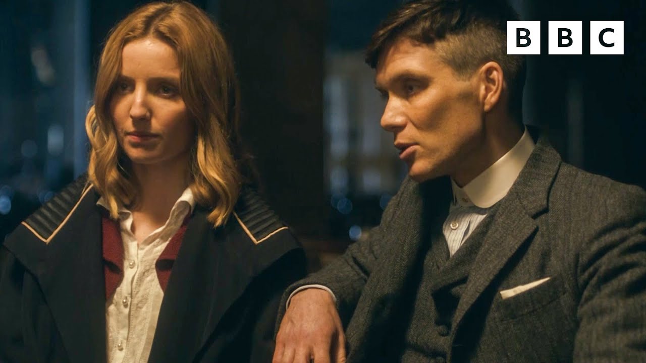 Tommy & Grace's first kiss | Peaky Blinders &ndash; BBC
