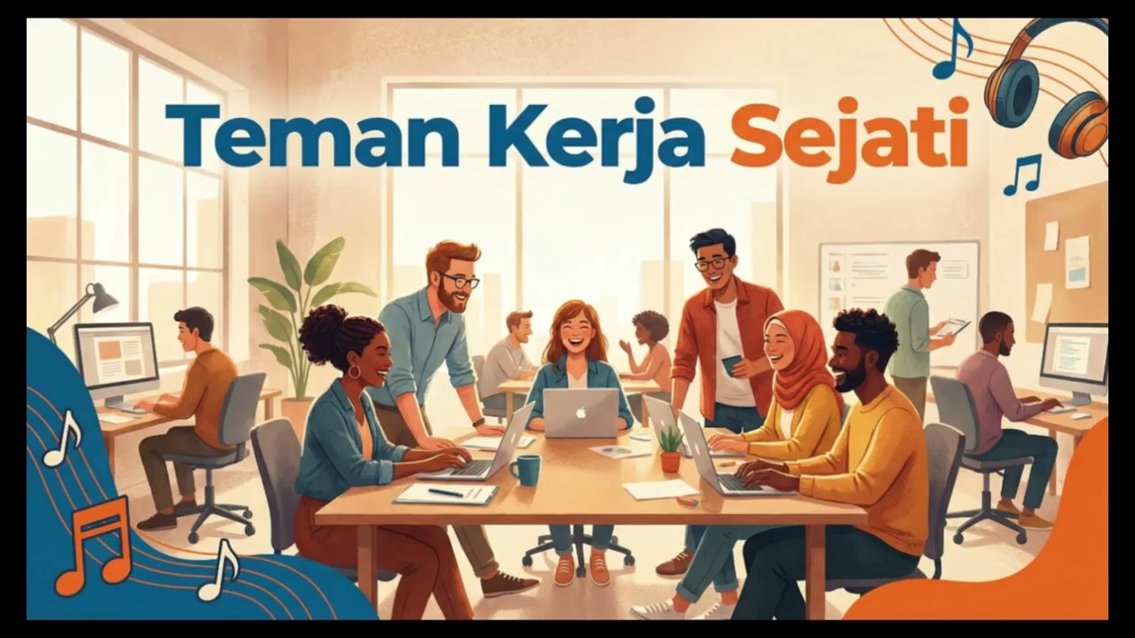 “Satu Target, Satu Hati – Anthem Reggae Anak Kantor!”