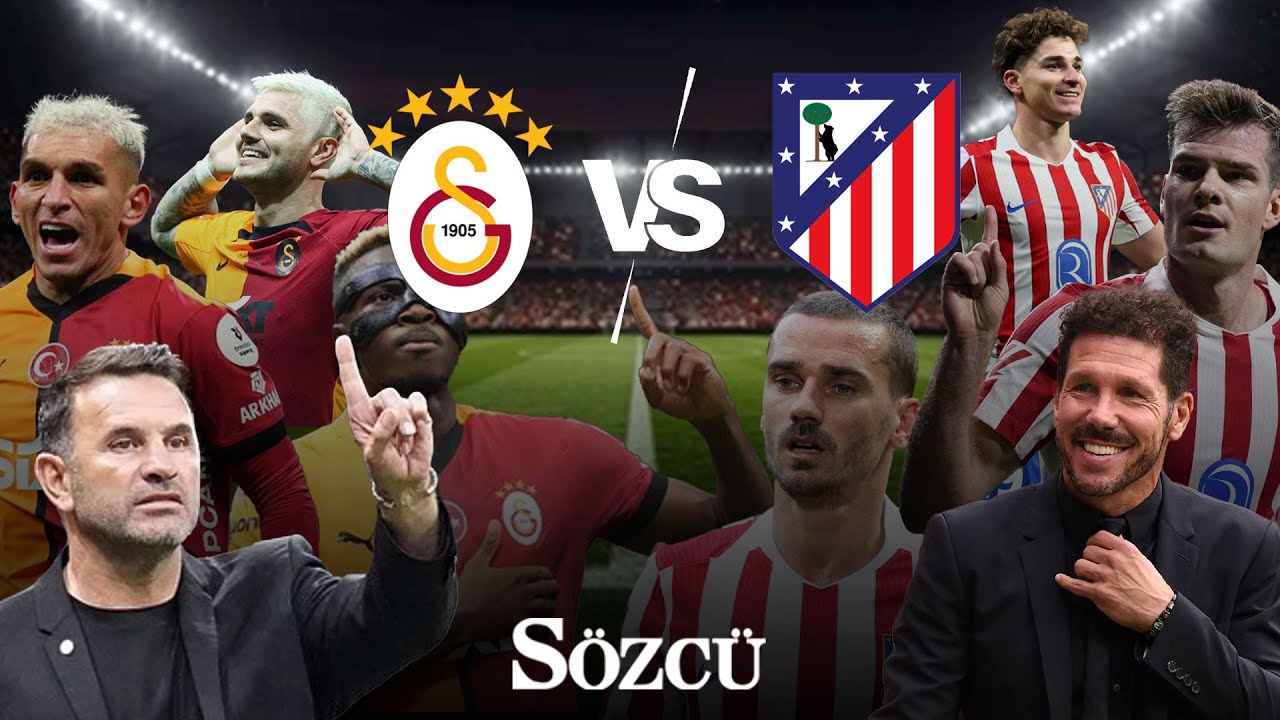 Galatasaray, Atletico Madrid Maçına Hazır! Okan Buruk’tan Son Taktikler