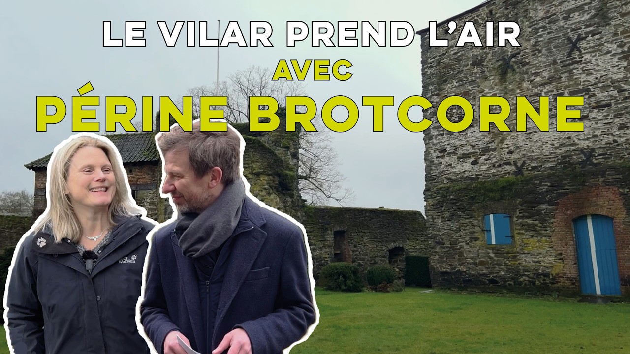 Le Vilar prend l'air avec Périne Brotcorne