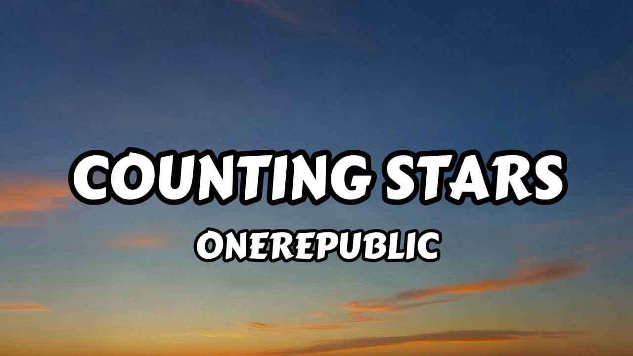 Counting Stars - OneRepublic (Lyrics) 🎧 Trending English Song