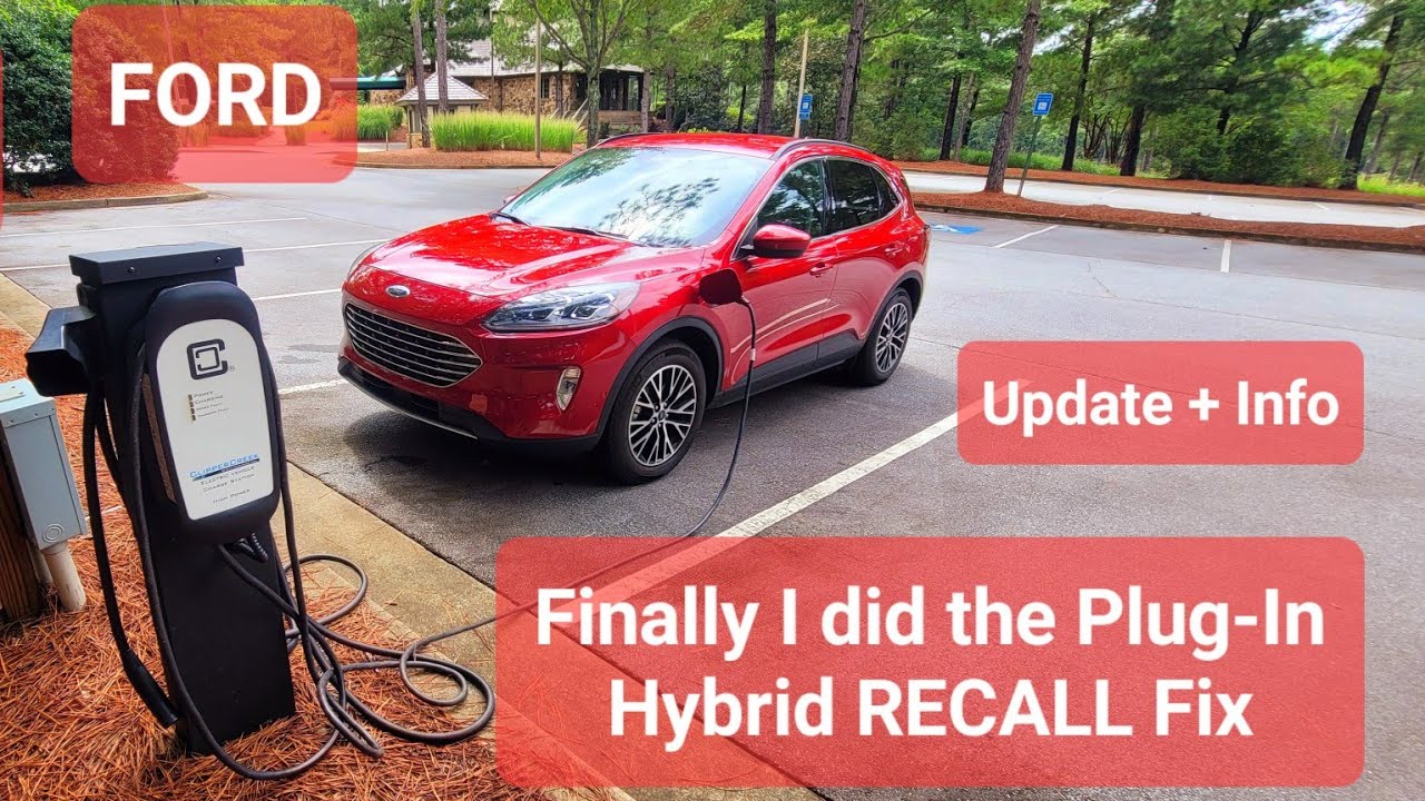 Ford Escape Battery Recall DONE and update on that
