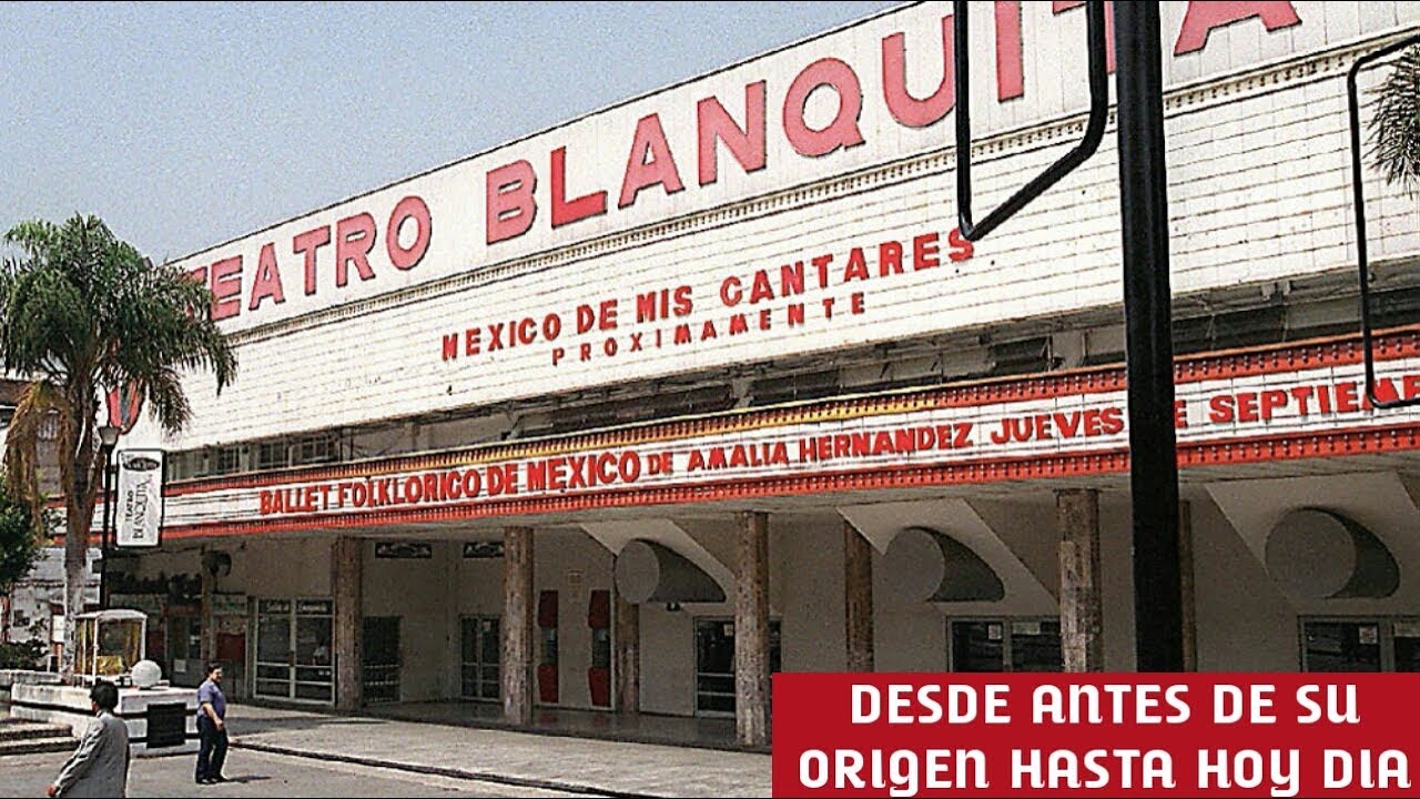 Teatro blanquita abandonado Ciudad de México - Historia