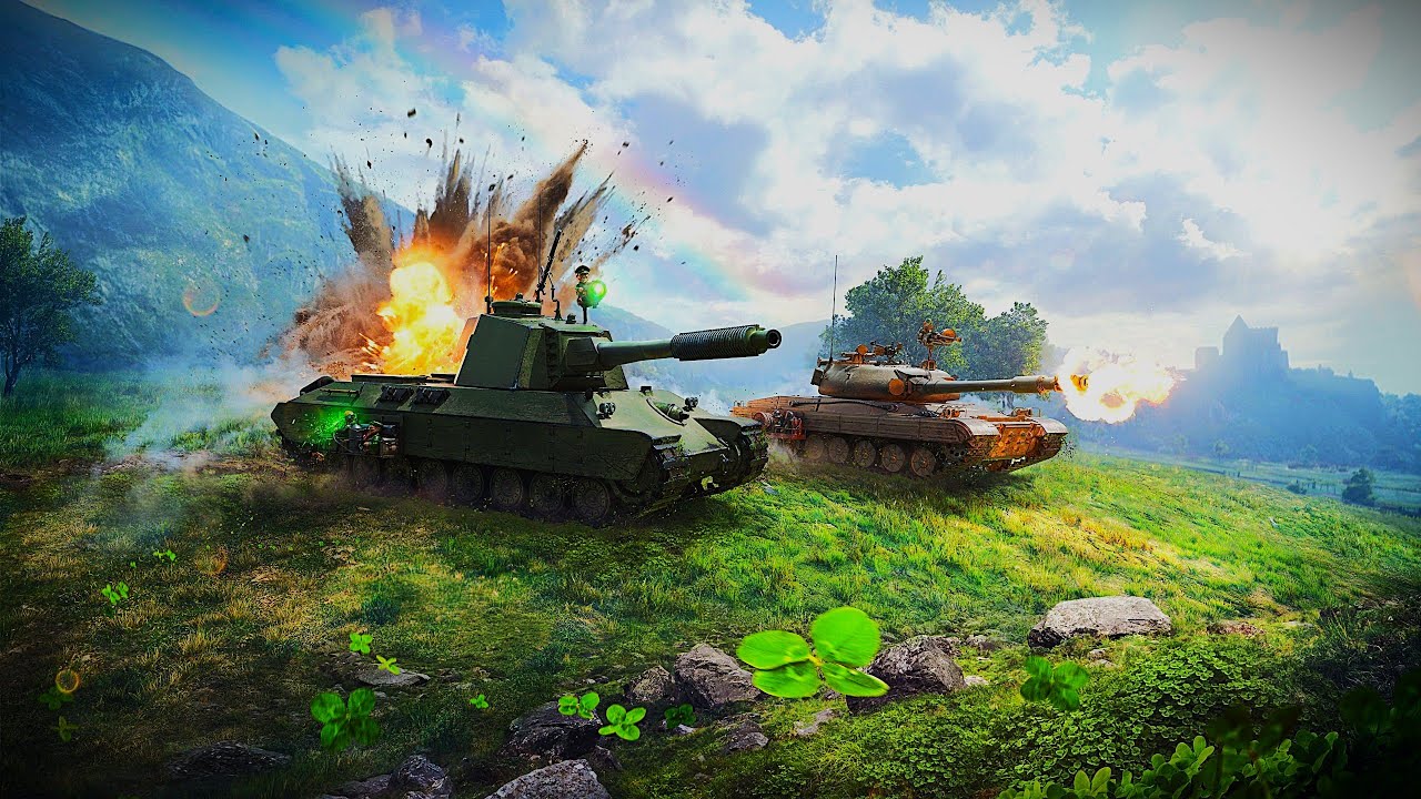 🍀STEEL HUNTER🍀 РОЗІГРАШ СМАРАГДОВИХ СКРИНЬ! 🍀 World of Tanks