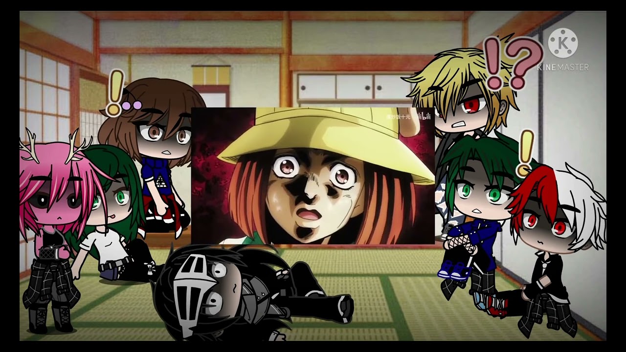 BNHA Reacts to Jojo Bizarre Adventure(Reaction)
