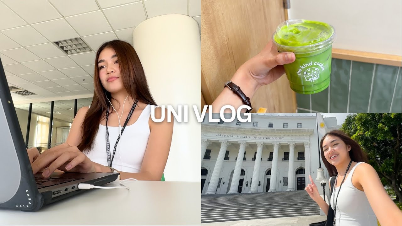 UNI VLOG ☀️ finals week (dlsu), online presentation, salcedo market, packing for japan!