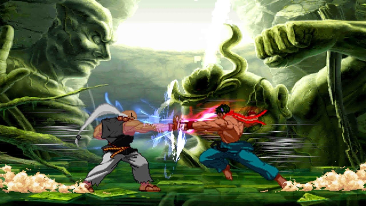 Gouken VS. Kage