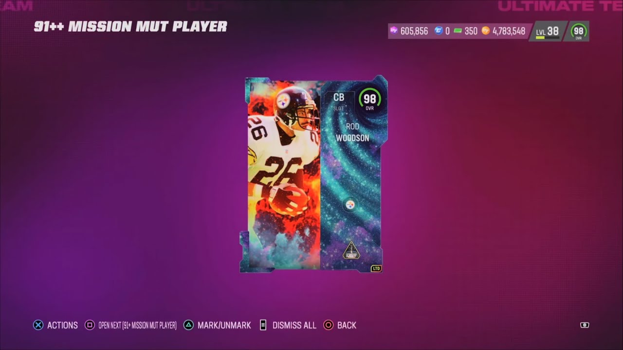MY SECOND LTD ROD WOODSON!! 3 97s!!! - Madden 23 pack opening #61
