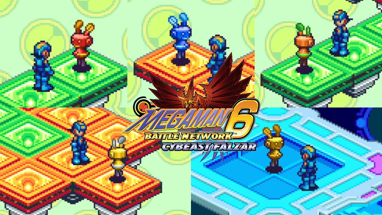The Virus Battler and ALL the Viruses! Mega Man Battle Network 6 Legacy Collection
