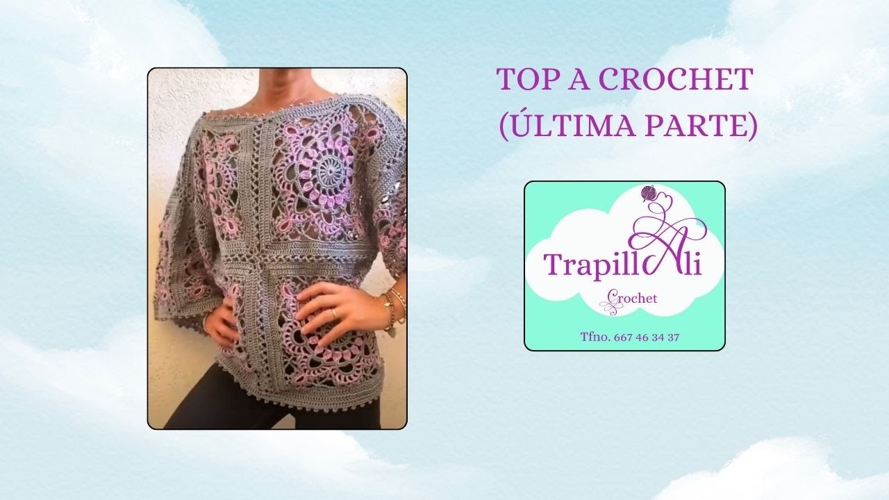 TOP A CROCHET PARTE 3