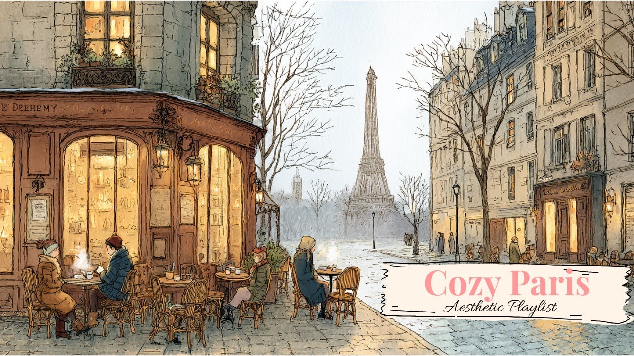 a cozy cup of coffee in Paris (a playlist)