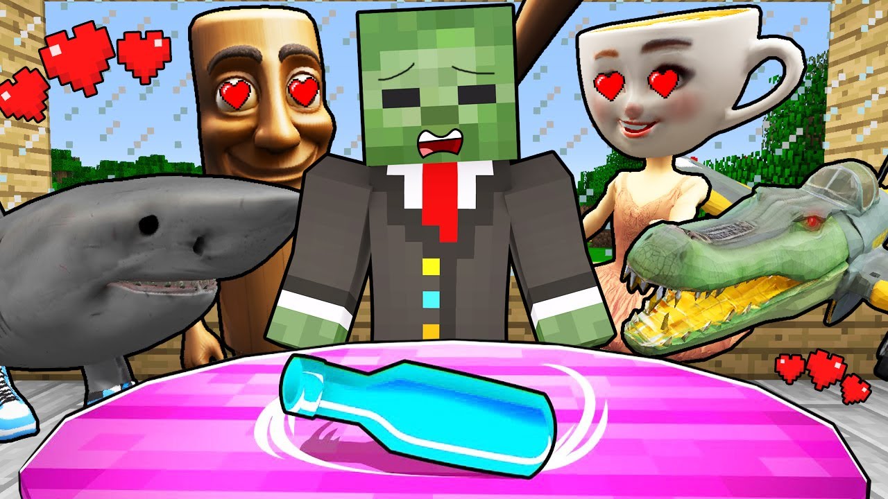 TUNG TUNG SAHURLA ŞİŞE ÇEVİRMECE OYNADIK - 😱 Minecraft