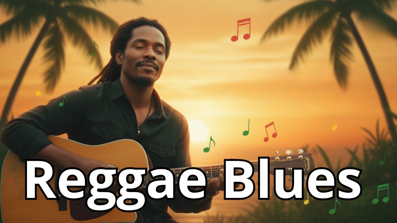 Reggae Blues Vibes 🌴🎸 | Soulful Reggae Blues Music for Relax, Chill & Night Driving