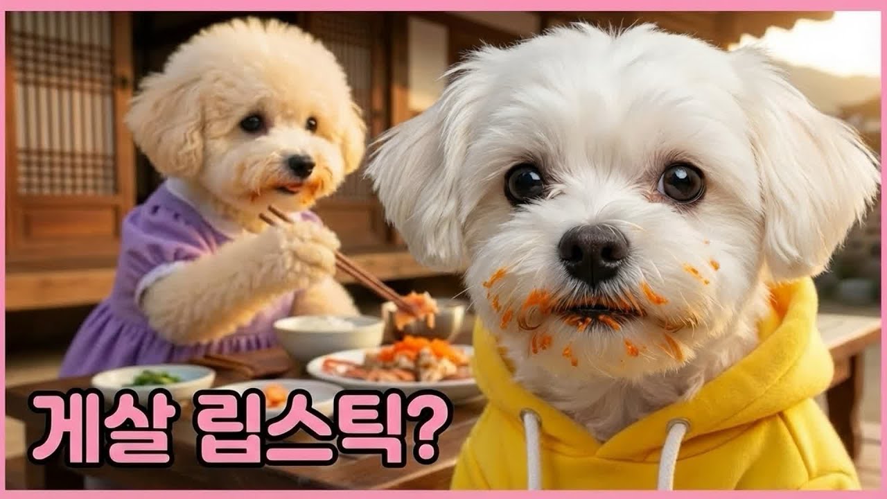 Ep. 11 아기 비숑의 우당탕 연꽃 수확기 🌸🦀｜게가 반격했다?! (힐링 스토리)