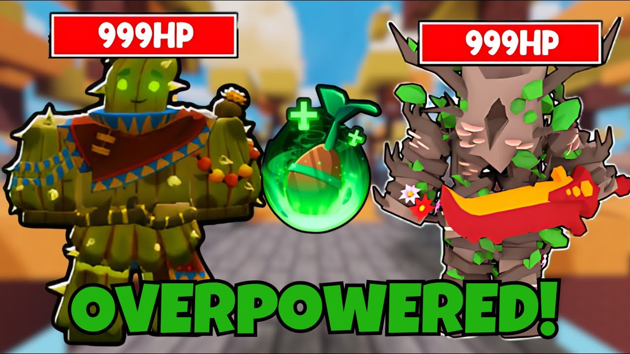 Eldertree Kit + Martin Kit + Forest Enchant = INF HEALTH…(Roblox Bedwars)