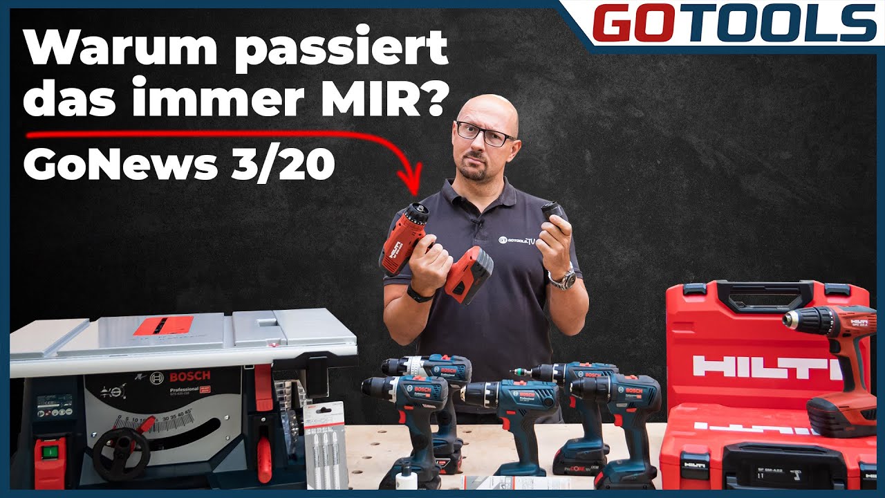 🔥 GO NEWS 03/2020 | Nur f&uuml;r echte Werkzeugfans !
