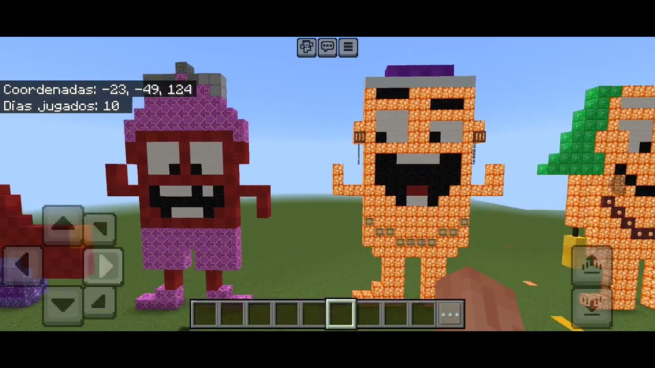 Numberblocks en Minecraft tabla del 27|vamos a contar| Santino|