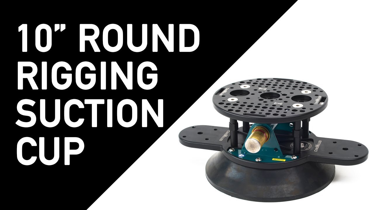 CineMilled 10" Rigging Suction cup