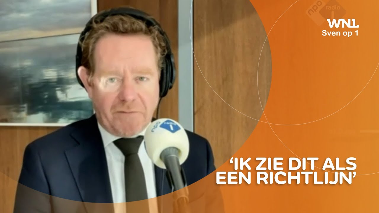 Minister Van Weel: Europees tegenvoorstel bestaat niet