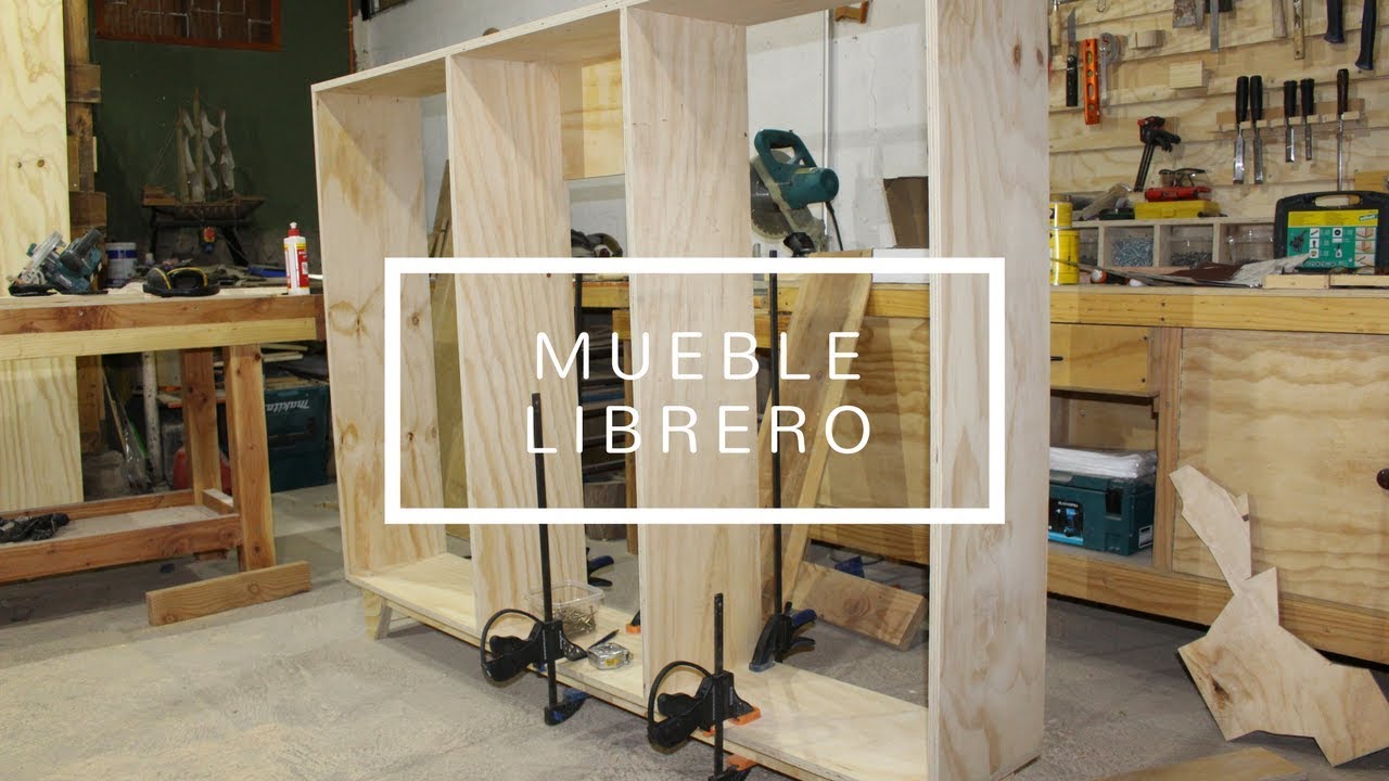 Como hacer un Mueble Librero - Parte 1