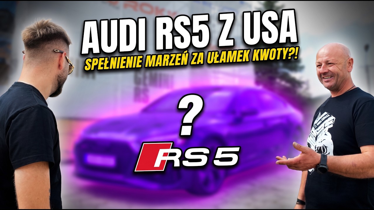 Co kryją perełki z USA? Audi RS5 za ułamek ceny!