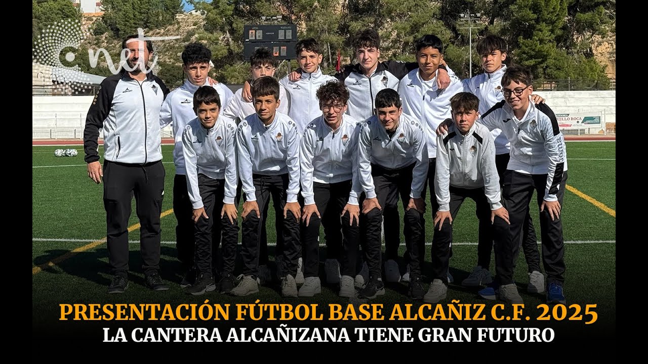 Presentación FÚTBOL BASE del Alcañiz C. F.  2025