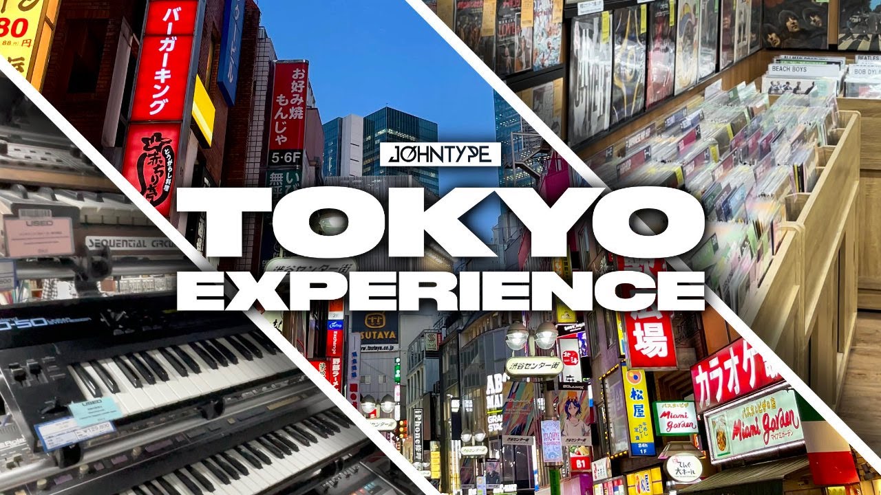 Tokyo Experience |  The City, Synths and Crate Digging