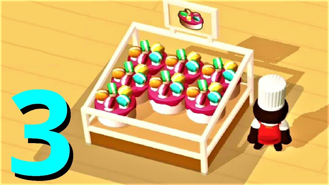 👨&zwj;🍳 My Sweet Bakery! 🍰 GAMEPLAY Part 3 MAXED Out 1st Shop (Android, iOS)