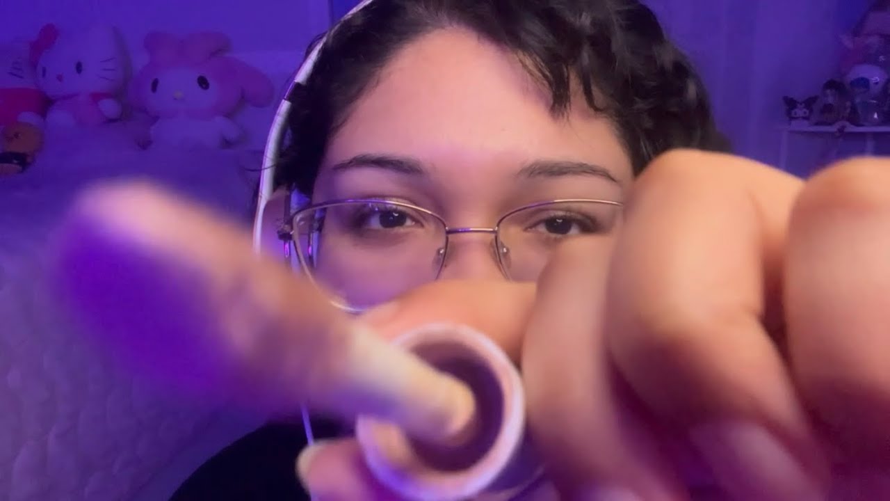 asmr haciendo tu maquillaje (spanish, personal attention)